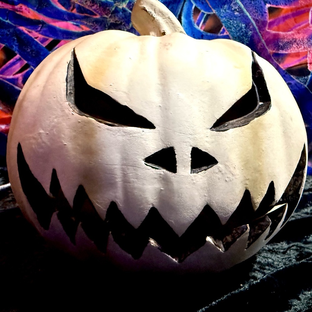 RARE Vintage 1990s Halloween Trendmasters Lighted Blow Mold 🎃 Jack O Lantern